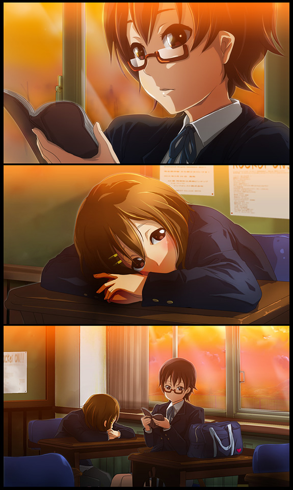 K-ON! - Classroom Sunset