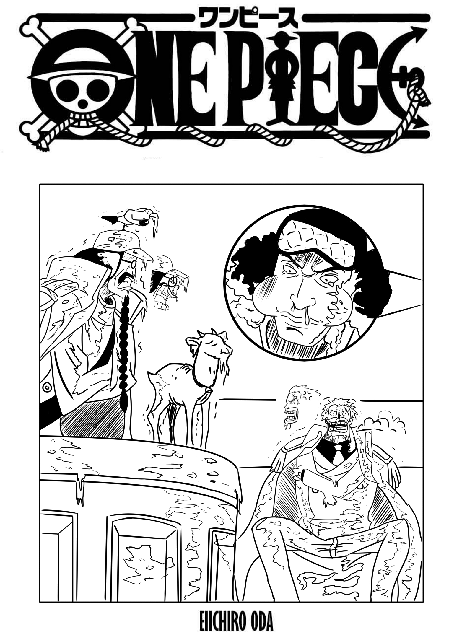 One Piece: Akainu vs Aokiji