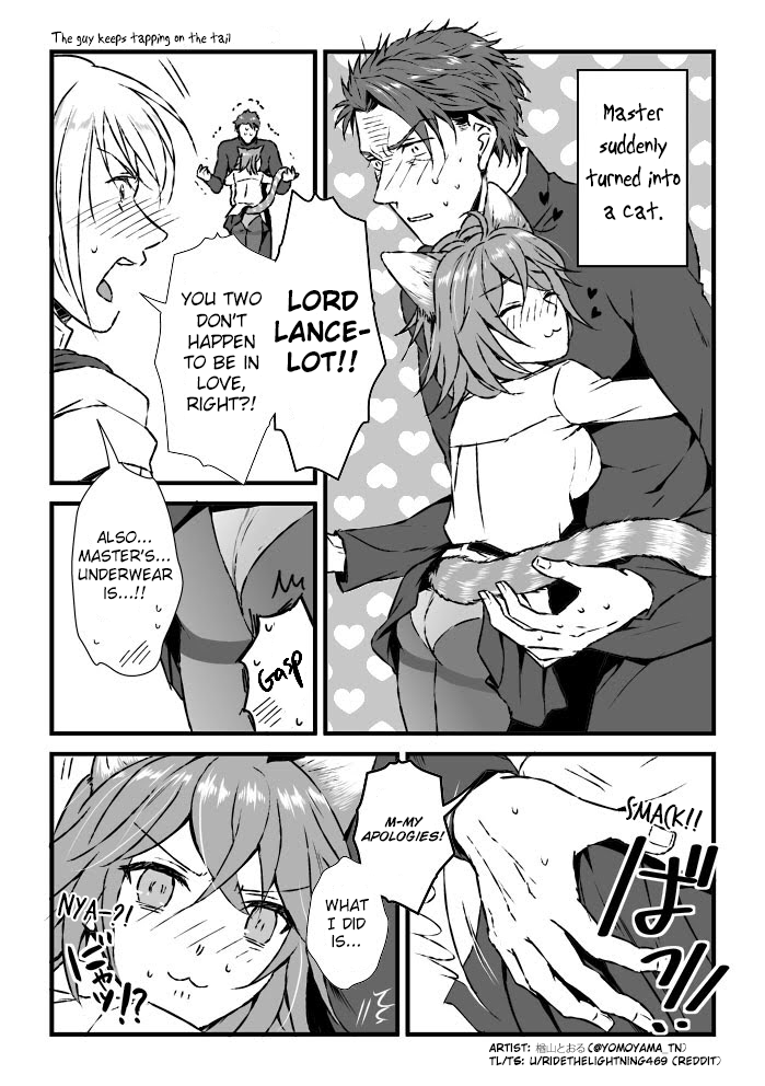 Gudako Turns Into a Cat (Feat. Lancelot & Bedivere)