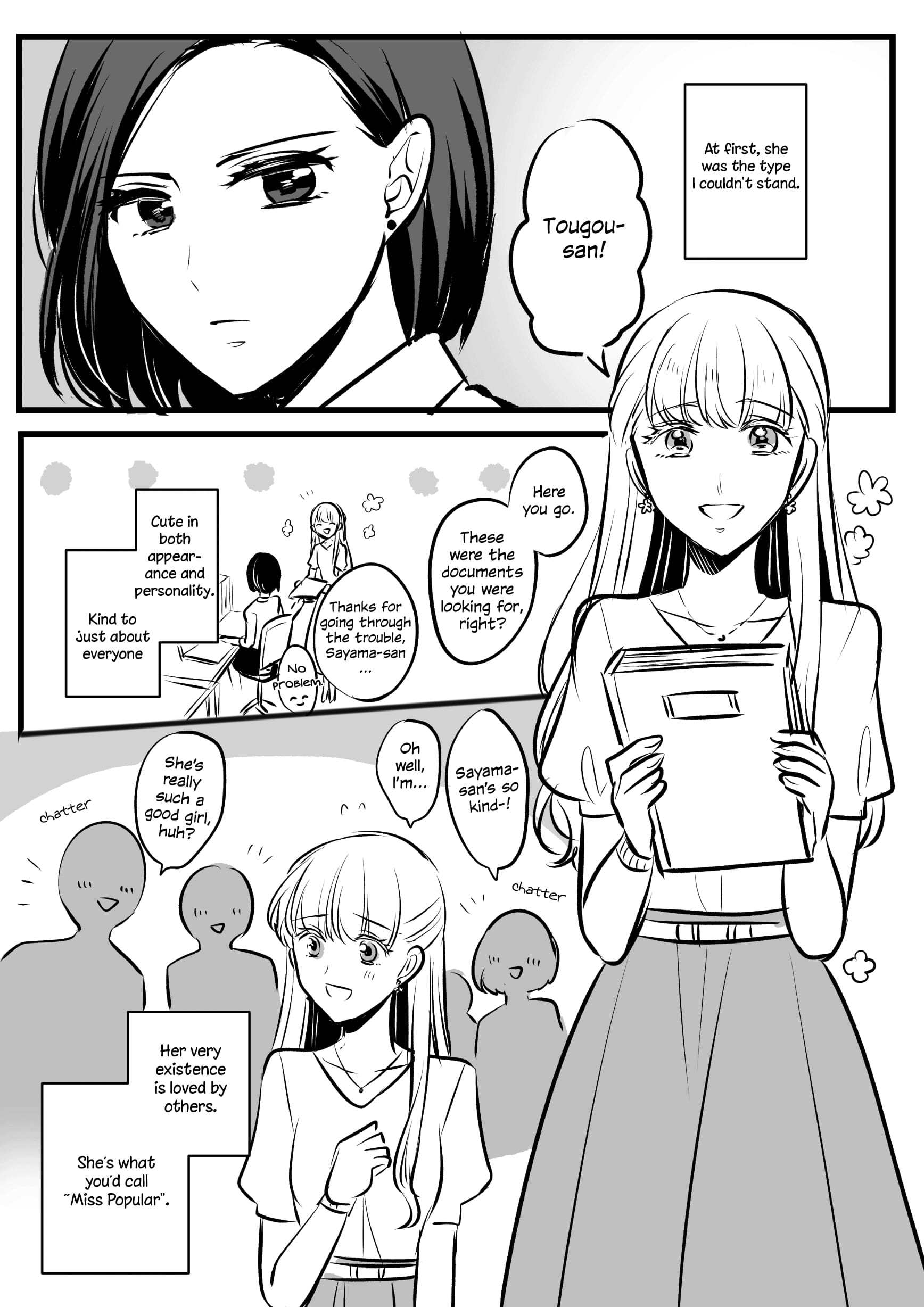 A Yuri Story About a Junior I Couldn't Stand