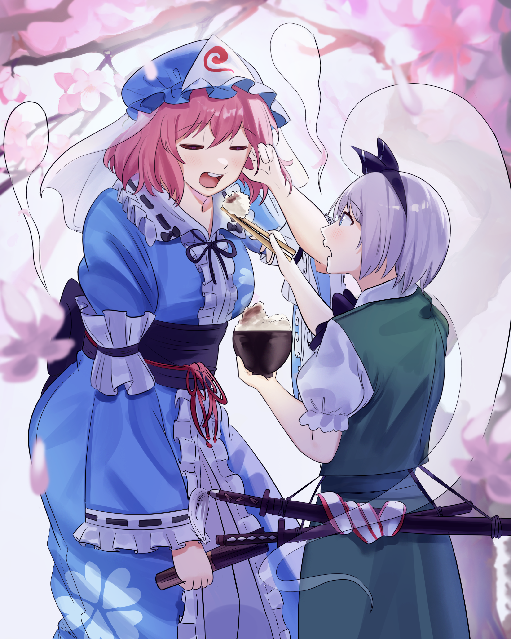 TOUHOU: Today's menu for lady Yuyuko