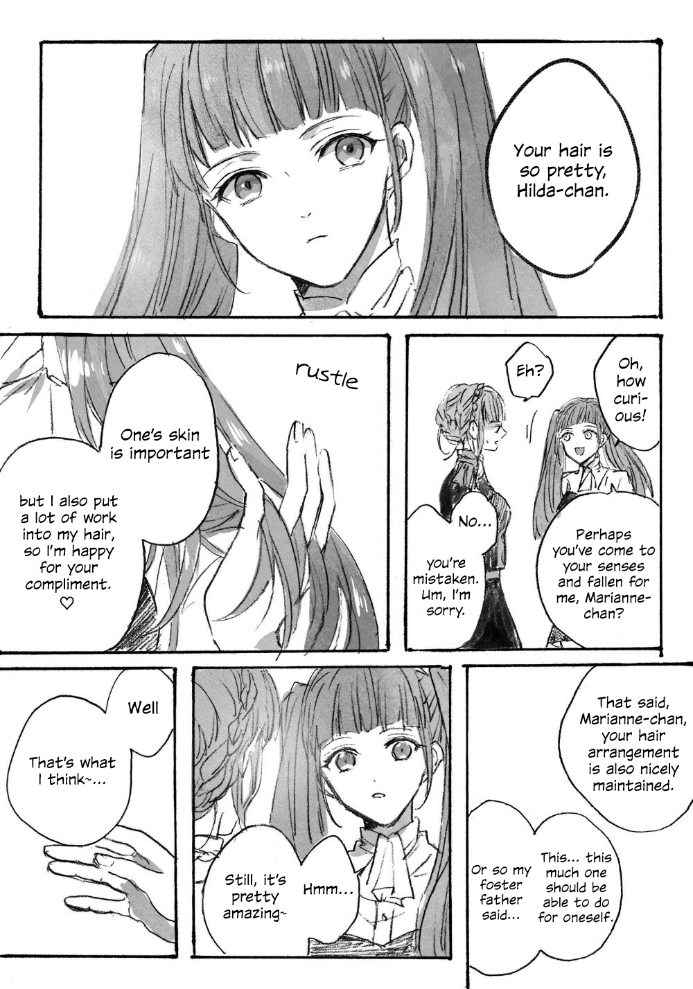 Fire Emblem - Your Pretty Hair (Doujinshi)