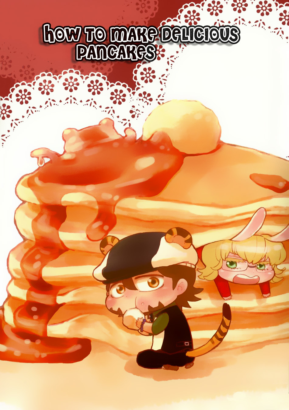 Tiger & Bunny - Oishii Pancake no Tsukurikata (Doujinshi)