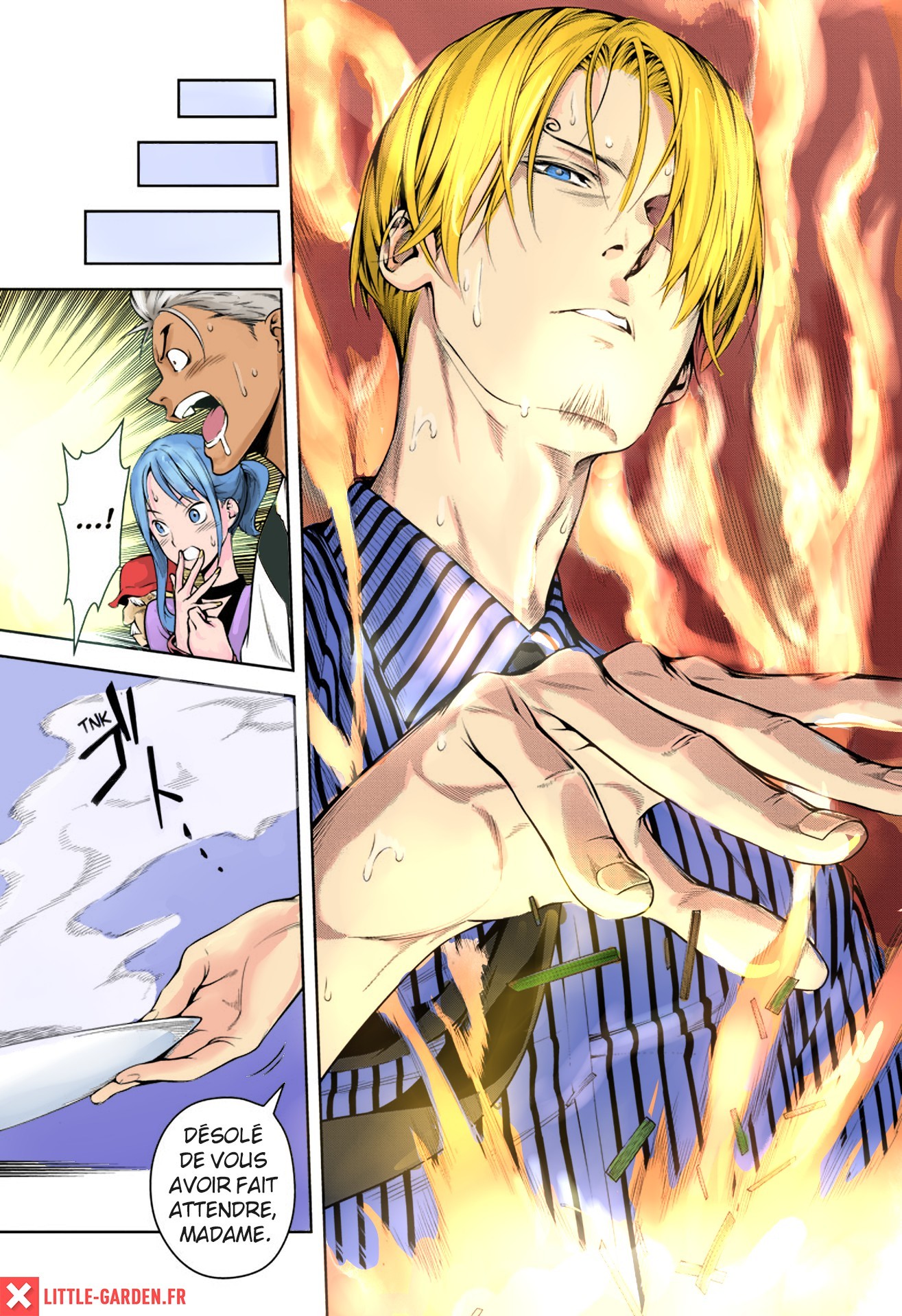 Shokugeki no Sanji Full Colored