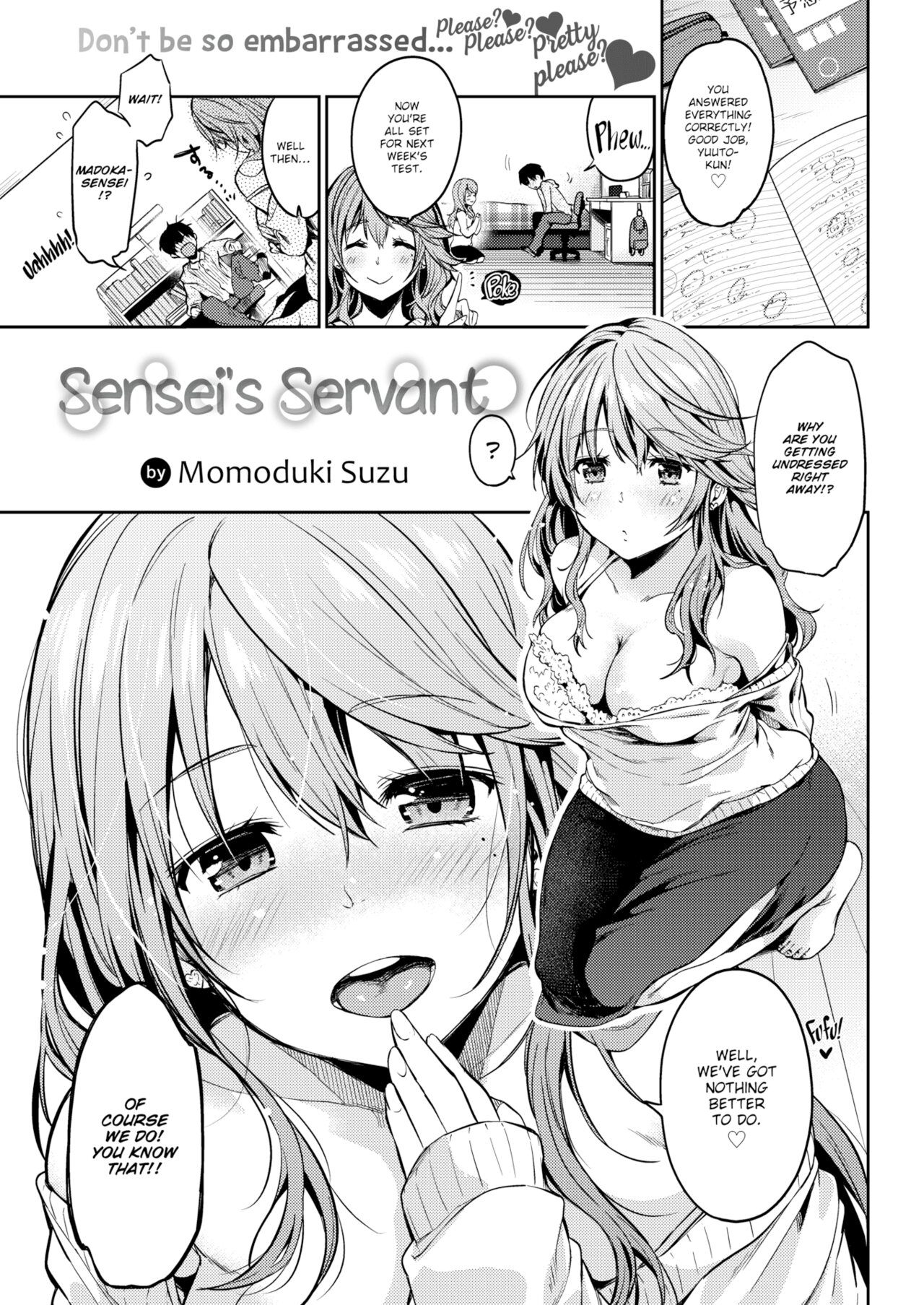 Sensei's Servant