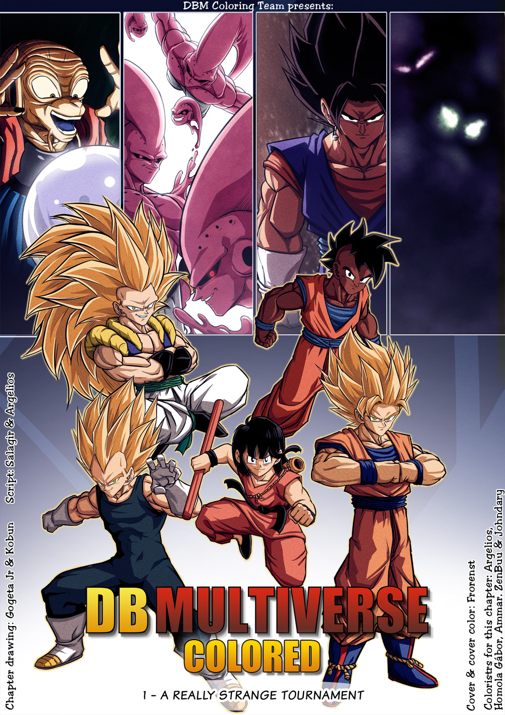 Dragon Ball multiverse  colors